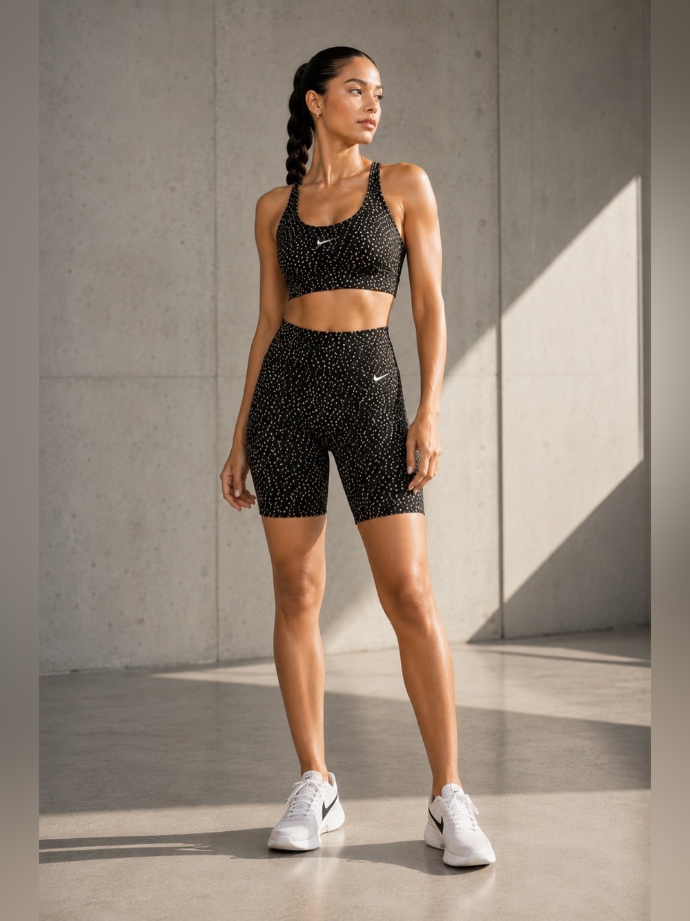 Nike One Dri FIT Biker Shorts 7” High Rise XS NWT